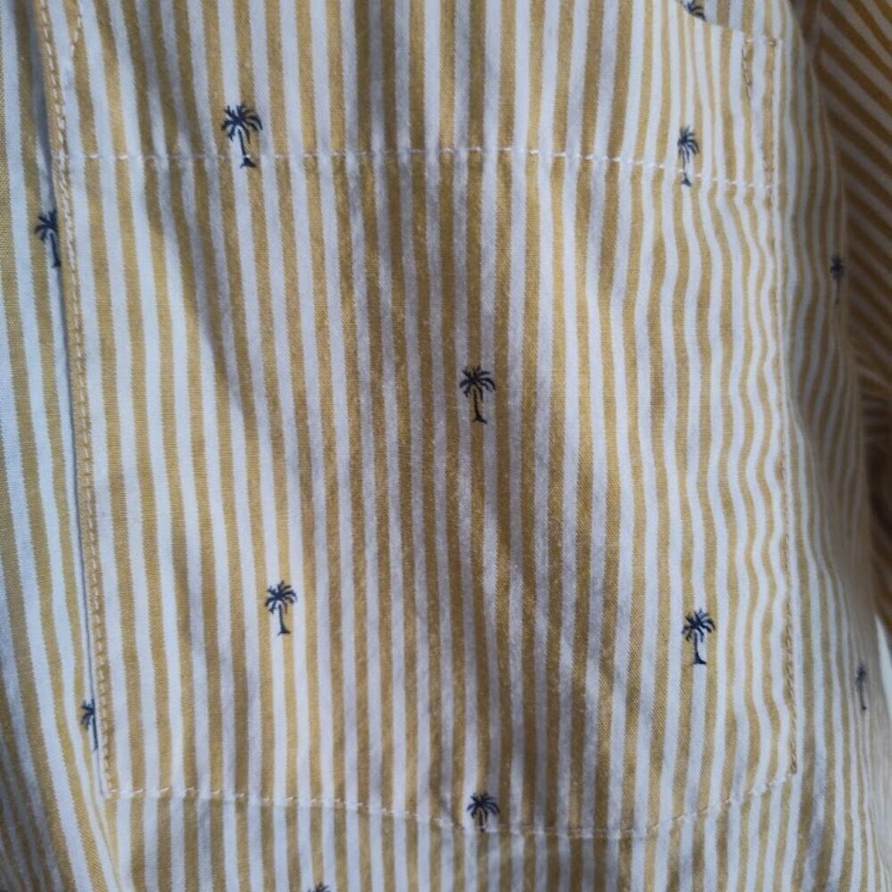 Goodfellow and Company Short Sleeve Men's Buttoned Down Dress Shirt Men's Size L - Picture 4 of 7